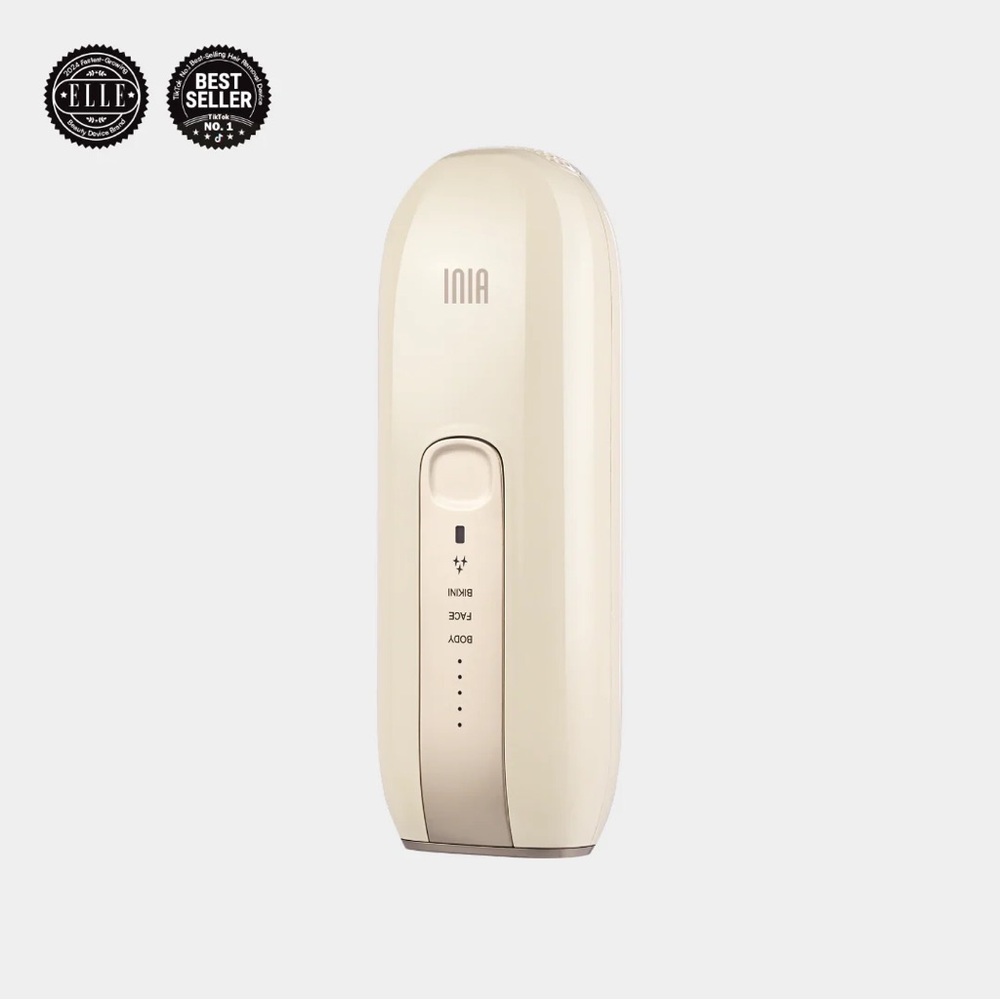 ☀️NEW INIA Fond Unisex Laser Hair Removal Device in Raw Cotton
